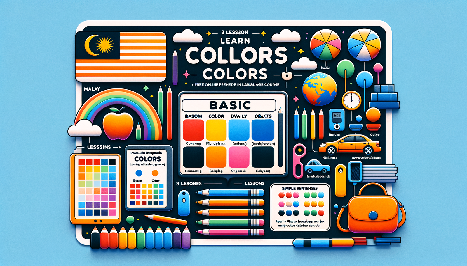 Learn Malay Colors: A Beginner's Guide